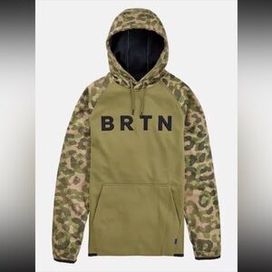 Men’s Burton Crown Weatherproof Pullover Fleece Medium Size